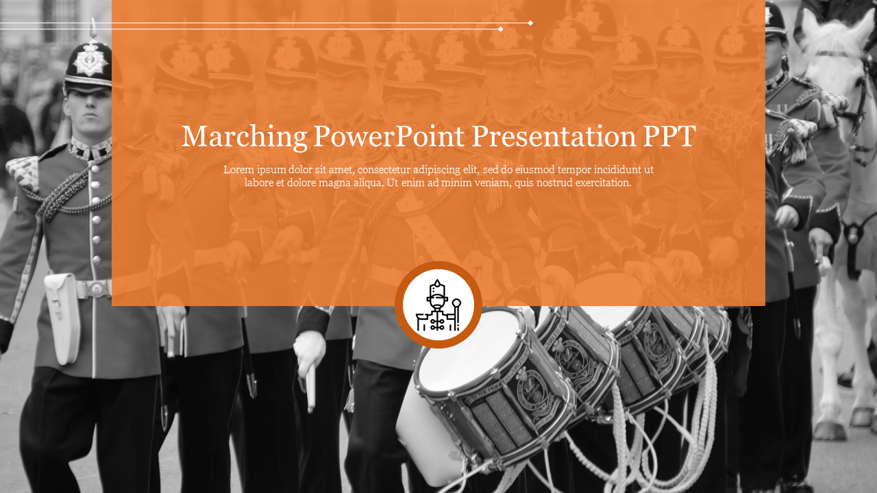Marching PowerPoint Presentation PPT